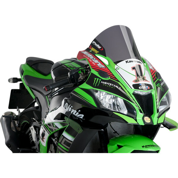 【USA在庫あり】 プーチ Puig ウィンドスクリーン RACE ZX-10RR ダークスモーク 2301-2814 JP店