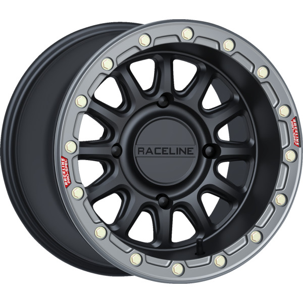 【USA在庫あり】 RACELINE WHEELS Alpha ビードロックホイール 15X10 4X156 +10 ブラック 0230-1570 JP店