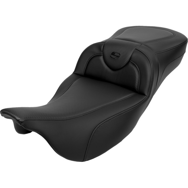 【USA在庫あり】 サドルメン Saddlemen シート ROADSOFA CF EXT RCH W/BR ブラック ステッチ 0801-1626 JP店