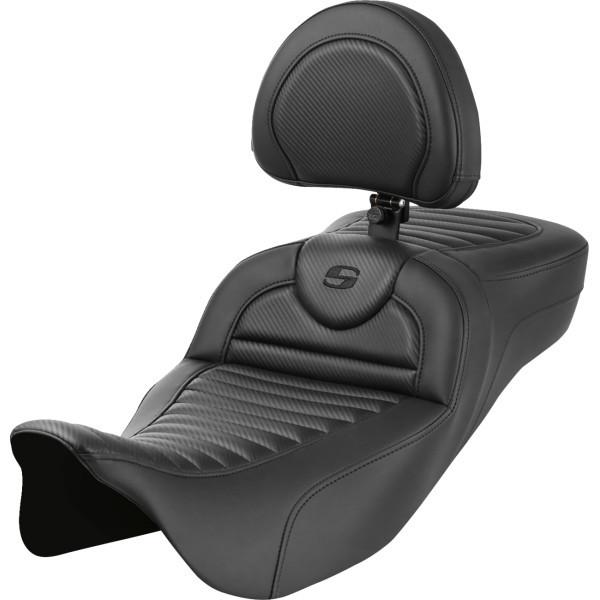 【USA在庫あり】 サドルメン Saddlemen シート ROADSOFA TR CF EXT RCH W/ DRIVER BR 0801-1819 JP店