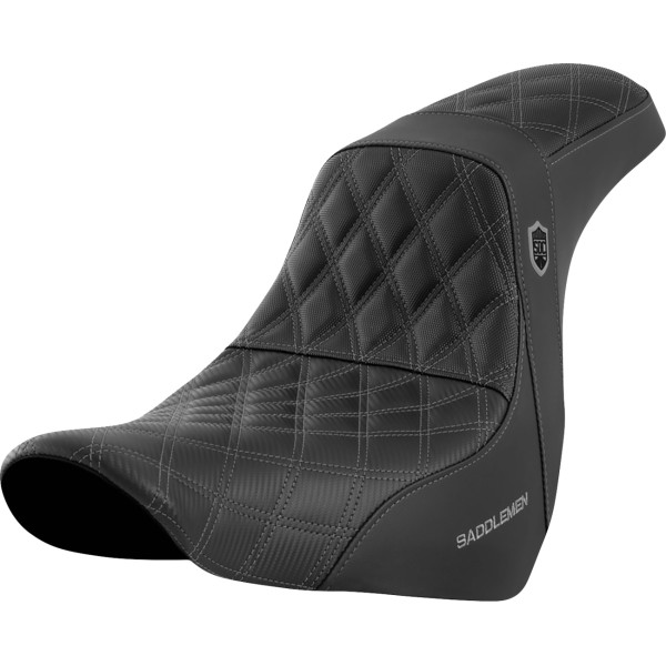 【USA在庫あり】 サドルメン Saddlemen シート SDC PERF GRIPPER DARK GREY ステッチ 0802-1593 JP店