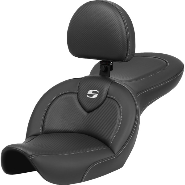 【USA在庫あり】 サドルメン Saddlemen シート ROADSOFA CF W/BACKREST 0803-0724 JP店