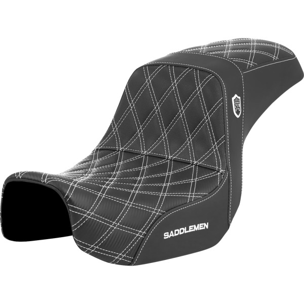 【USA在庫あり】 サドルメン Saddlemen シート SDC PERFORMANCE ホワイト ステッチ 0803-0729 JP店