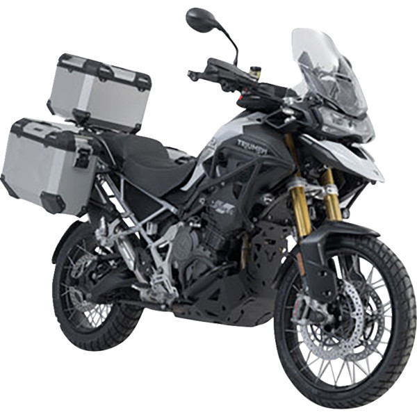 【USA在庫あり】 SWモテック SW-MOTECH アドベンチャー ラゲッジシステム トライアンフ Tiger1200GT シルバー 3580-0123 JP店