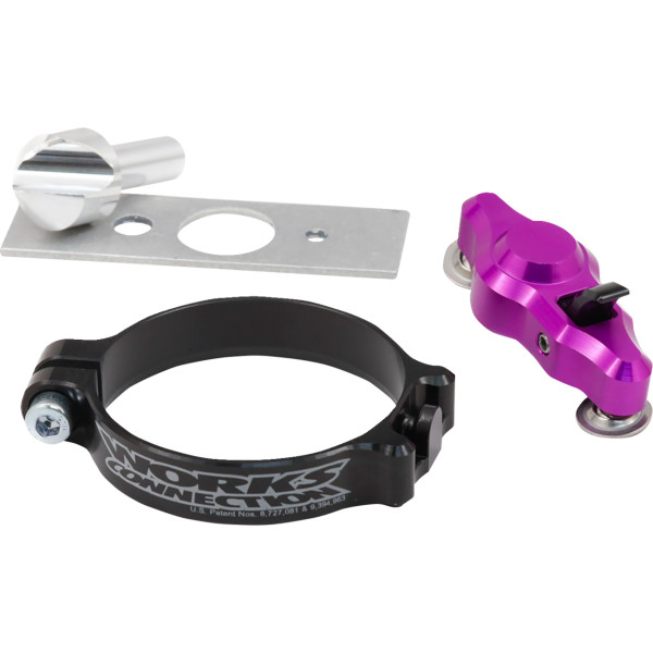 【USA在庫あり】 ワークスコネクション WORKS CONNECTION プロ ローンチ スタートデバイス パープル RM-Z250 12-P518 0450-0728 JP店
