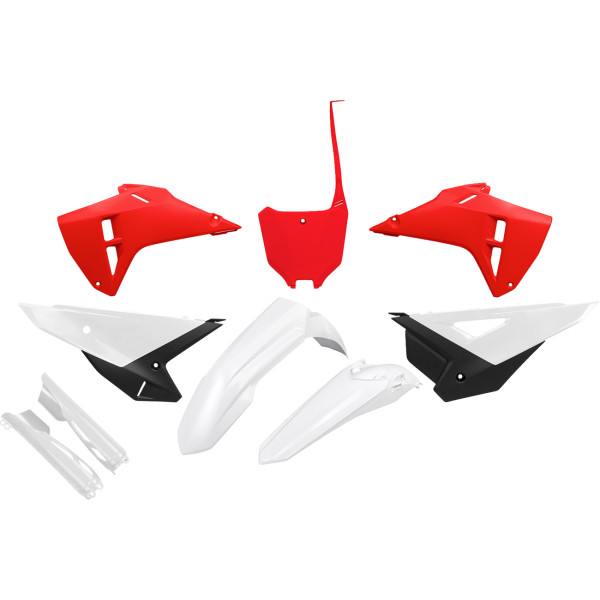 【USA在庫あり】 UFO PLAST ユーフォープラスト BODY キット CRF250/450 WHITE/RED/WHITE 1403-4353 JP店