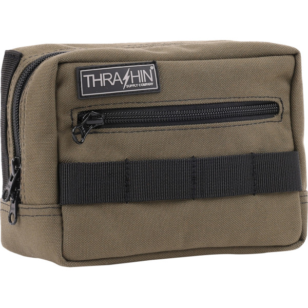 【USA在庫あり】 THRASHIN SUPPLY CO. ハンドルバーバッグ グリーン 3510-0194 JP店