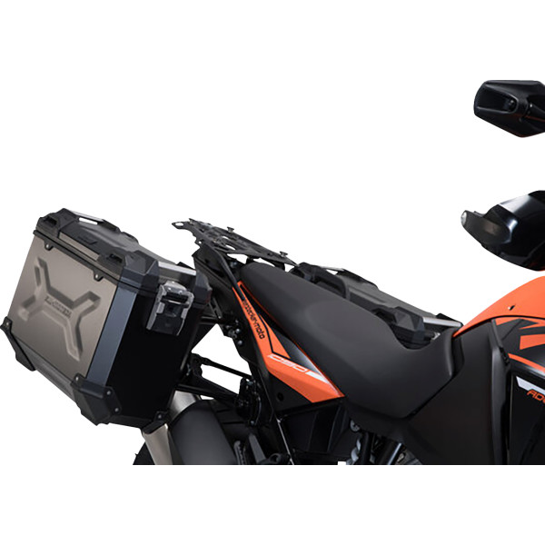 【USA在庫あり】 SWモテック SW-MOTECH TRAX ADV アルミケースシステム KTM 1190A 43ブラック 3580-0365 JP店