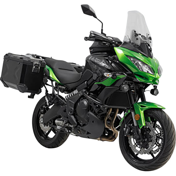 【USA在庫あり】 SWモテック SW-MOTECH TRAX ADV アルミケースシステム カワサキ VS650 44ブラック 3580-0386 JP店