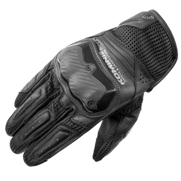 【メーカー在庫あり】 GK-267 コミネ KOMINE 春夏モデル ショットガンメッシュグローブ 黒 Lサイズ 06-267 JP店