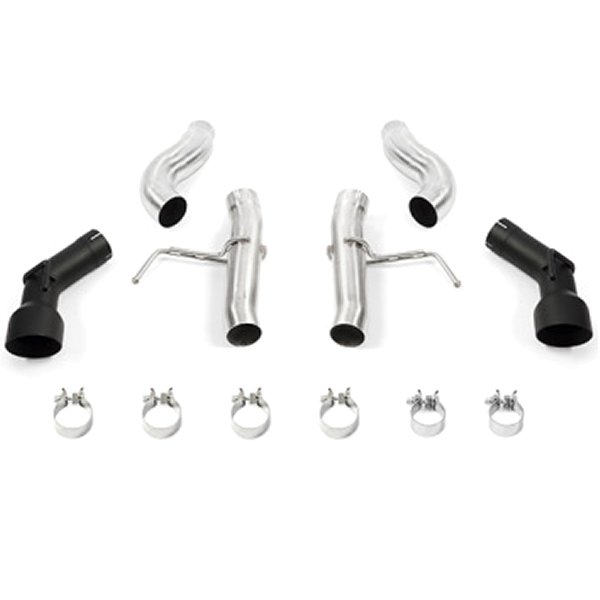 Mishimoto 16年以降 シボレー カマロ 2.0T Dual-Tip Race Axle-Back エキゾースト misMMEXH-CAM4-16ADTRBK JP店