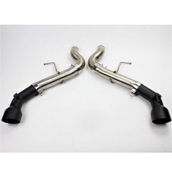 Mishimoto 16年以降 シボレー カマロ SS Dual-Tip Race Axle-Back エキゾースト misMMEXH-CAM8-16ADTRBK JP店