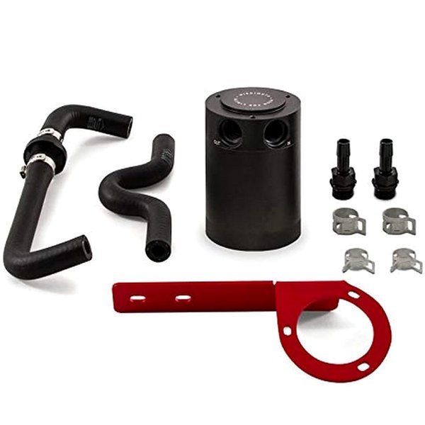 【USA在庫あり】 Mishimoto 17年以降 ホンダ シビック Type R バッフル オイルキャッチタンクキット 赤 misMMBCC-CTR-17PBERD2 JP店
