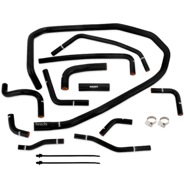【USA在庫あり】 Mishimoto 15年 スバル WRX シリコンラジエータークーラント補助ホースキット 黒 misMMHOSE-WRX-15ANCBK JP店