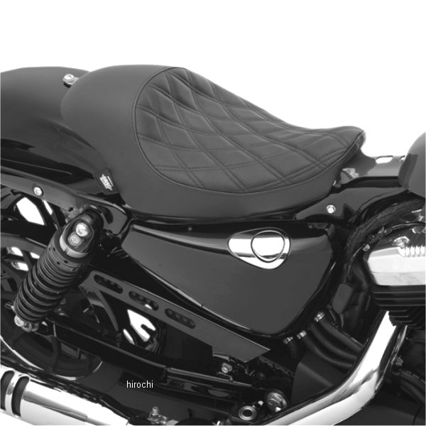 【USA在庫あり】 DRAG シート ソロ 3/4 04年以降 XL ダイヤモンド/黒 0804-0744 JP店