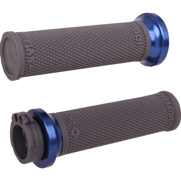 【USA在庫あり】 オーディーアイ ODI GRIPS RUFFIAN LOCK ON HD CABLE BLK/ANO BLUE 0630-3400 JP店