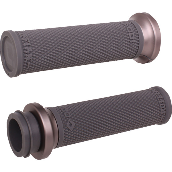 【USA在庫あり】 オーディーアイ ODI GRIPS RUFFIAN LOCK ON HD TBW BLK/GUN 0630-3406 JP店