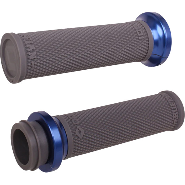 【USA在庫あり】 オーディーアイ ODI GRIPS RUFFIAN LOCK ON INDIAN TBW BLK/ANO BLUE 0630-3414 JP店
