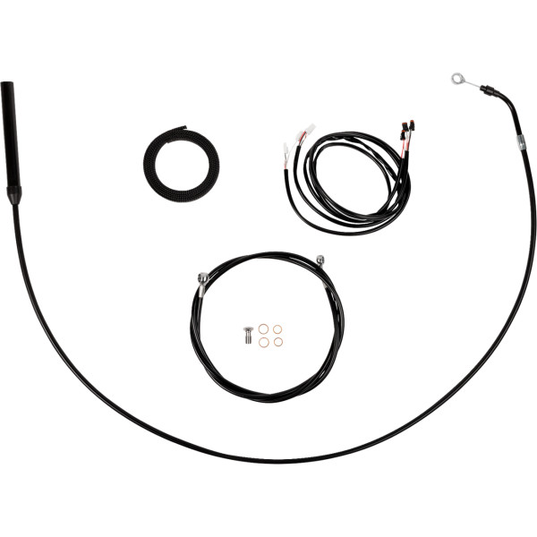 【USA在庫あり】 LAチョッパーズ LA Choppers CABLE KIT UPPER BK P&P 18-20 FL 21-23 0662-1262 JP店