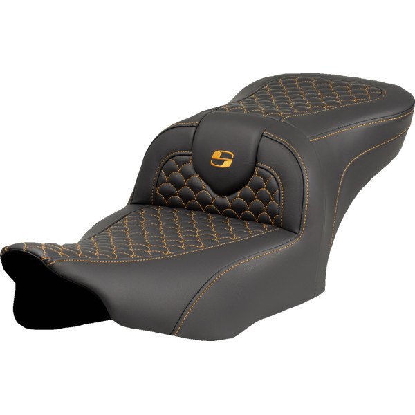 【USA在庫あり】 サドルメン Saddlemen SEAT ROADSOFA DRAGON GOLD STITCH 0801-2069 JP店
