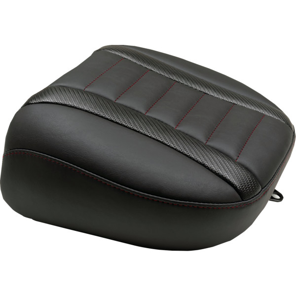 【USA在庫あり】 マスタング Mustang SEAT PASSENGER DELUXE TOUR DARK CHERRY THREAD 0801-2163 JP店