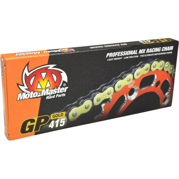 【USA在庫あり】 モトマスター Moto-Master MX CHAIN GP-415G, 134 LINKS, GOLD 1221-0414 JP店 13,806円