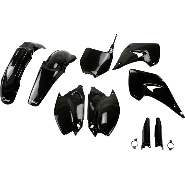 【USA在庫あり】 UFO PLAST ユーフォープラスト BODY KIT KX125/250 03-04 BLACK 1403-4203 JP店