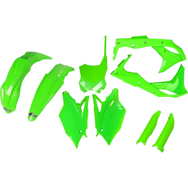 【USA在庫あり】 UFO PLAST ユーフォープラスト BODY KIT KX250 NEON GREEN 1403-4246 JP店