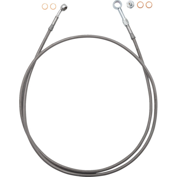 【USA在庫あり】 ファットバガーズ FAT BAGGERS EZ INSTALL BRAKE LINE FULL LENGTH 62\