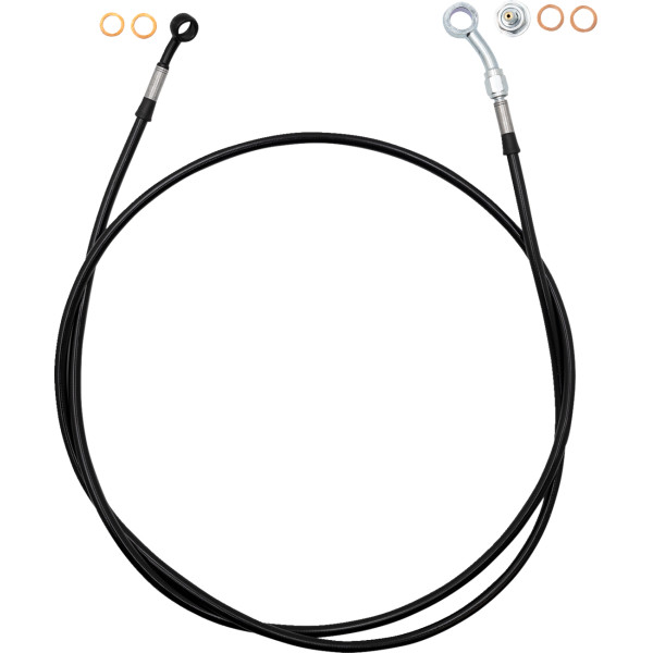 【USA在庫あり】 ファットバガーズ FAT BAGGERS EZ INSTALL BRAKE LINE FULL LENGTH 60\