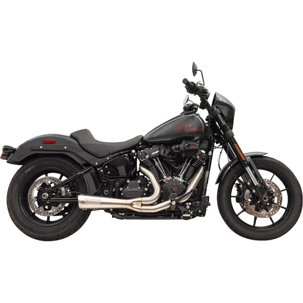 【USA在庫あり】 バッサニ Bassani EXHAUST SHORT RIPPER 2:1 STAINLESS 49 STATE M8 SOFTAIL 1800-2753 JP店