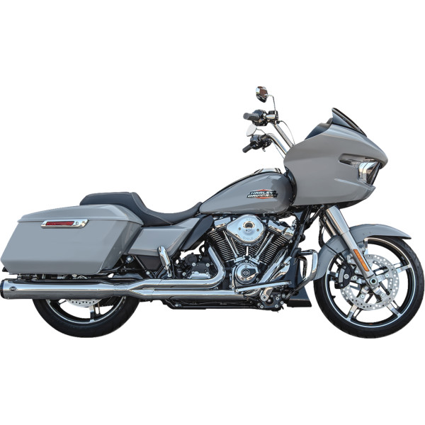 【USA在庫あり】 S&Sサイクル S&S Cycle EXHAUST GNX RACE ONLY 2:1 CHROME M8 TOURING 2017-25 1800-2758 JP店