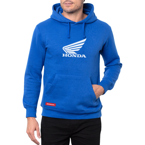【USA在庫あり】 USホンダ アパレル HOODY HONDA WING BLUE/WHITE 2XL 3050-7249 JP店