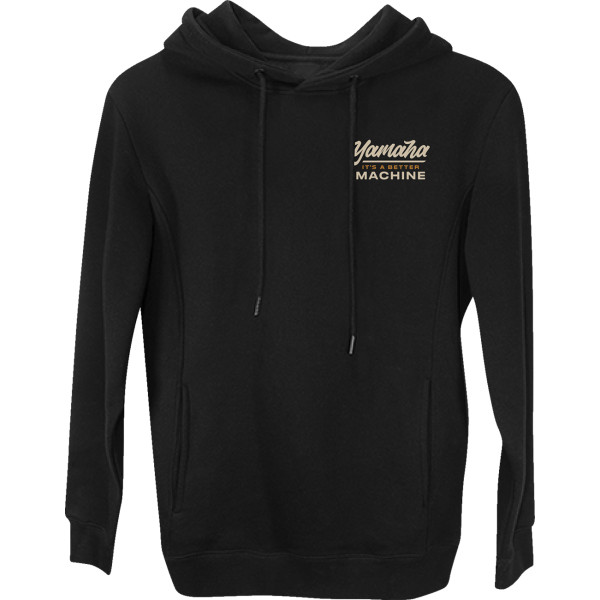 【USA在庫あり】 USヤマハ アパレル HOODY YAMAHA IT’S A BETTER MACHINE BLACK XL 3050-7280 JP店
