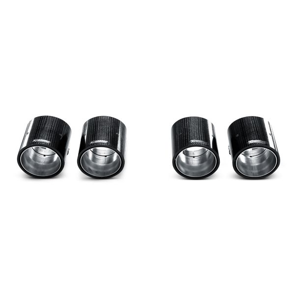 【USA在庫あり】 Akrapovic 07-13 BMW M3 (E90/E92/E93) Tail Pipe Set (Carbon) akrTP-CT/3 JP店