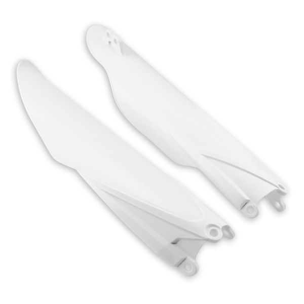 【USA在庫あり】 Cycra 10+ Yamaha WR250F-450/YZ125-450FX Fork Guards - White cyc1CYC-6901-42 JP店