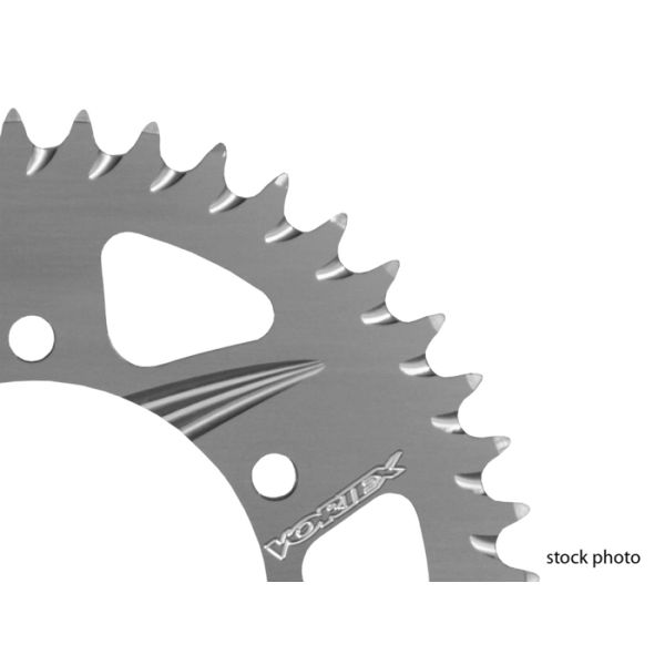 【USA在庫あり】 Vortex Racing Aluminum Rear Sprocket 530 44 Tooth- Silver vtx823-44 JP店