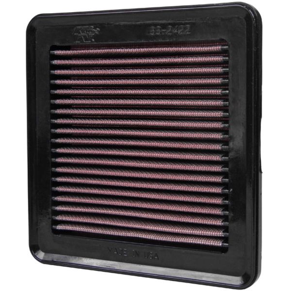 【USA在庫あり】 K&N 09 Honda Fit 1.5L Drop In Air Filter knn33-2422 JP店