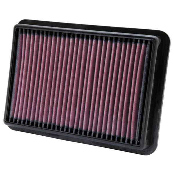 【USA在庫あり】 K&N 05-11 Nissan Navara 2.5L L4 10.5in OS Length/7.438in OS Width/1.438in H Replacement Air Filter knn33-2980 JP店