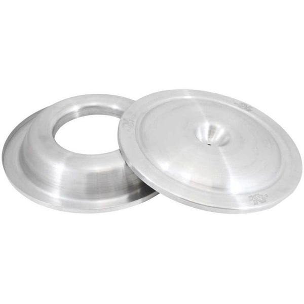 【USA在庫あり】 K&N 16in Spun Aluminum Top & Bottom Plate knn85-6852 JP店