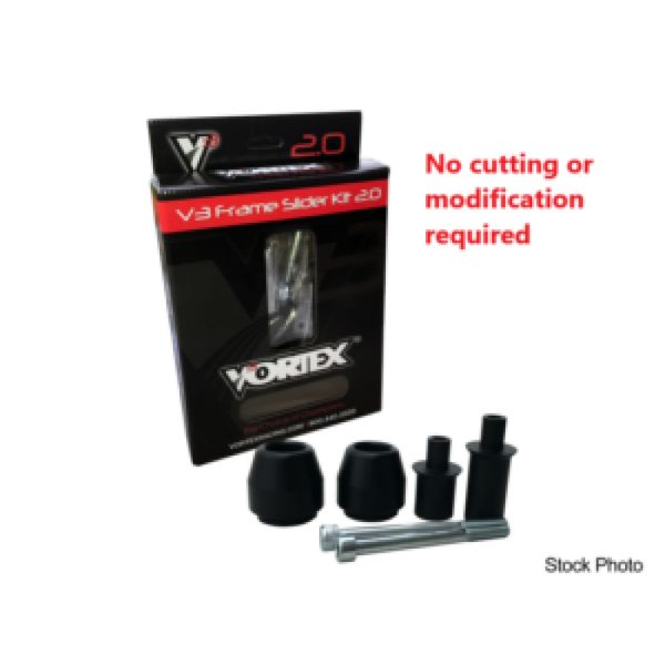 【USA在庫あり】 Vortex Racing 13-15 Honda CBR 500 R V3 2.0 Frame Slider Kit- No Cut vtxSR115 JP店