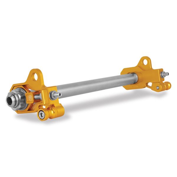 【USA在庫あり】 Performance Machine Axle Adjuster Kit - Gold Ano pfm0117-0028M-G JP店