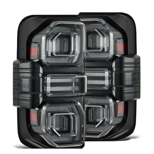 【USA在庫あり】 AlphaRex 21-24 Ford Bronco (Excl. Raptor) Nova-Series LED Tail Lights - Black arx659010 JP店
