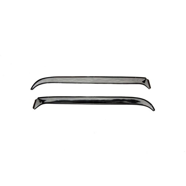 【USA在庫あり】 AVS 71-96 Chevy G10 Van Ventshade Window Deflectors 2pc - Stainless avs12032 JP店