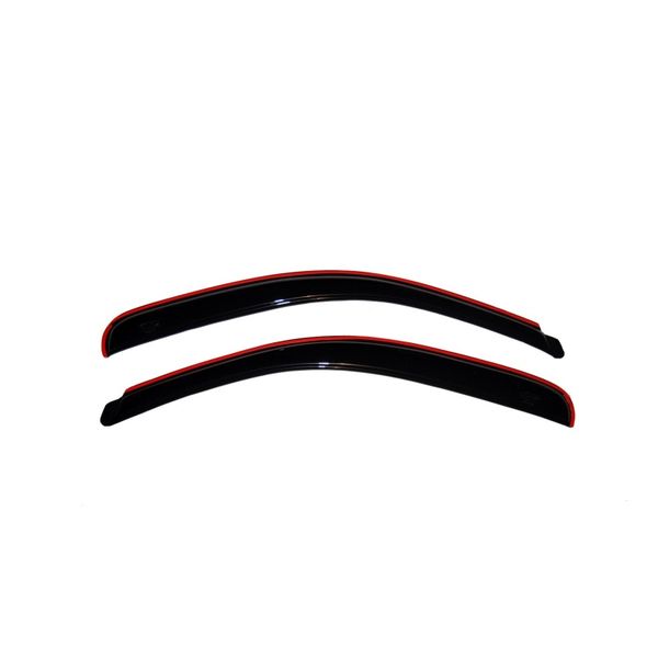 【USA在庫あり】 AVS 07-14 Toyota FJ Cruiser Ventvisor In-Channel Window Deflectors 2pc - Smoke avs192735 JP店