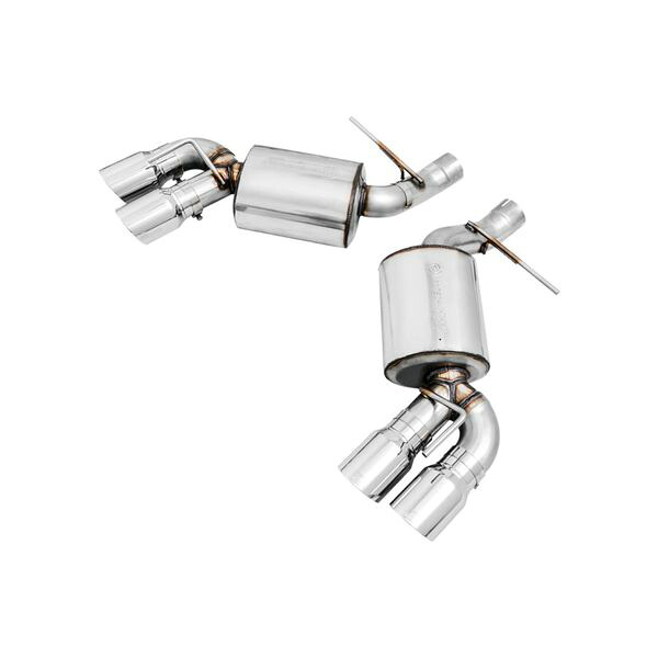 【USA在庫あり】 AWE Tuning 16-19 Chevrolet Camaro SS Axle-back Exhaust - Touring Edition (Quad Chrome Silver Tips) awe3015-42093 JP店
