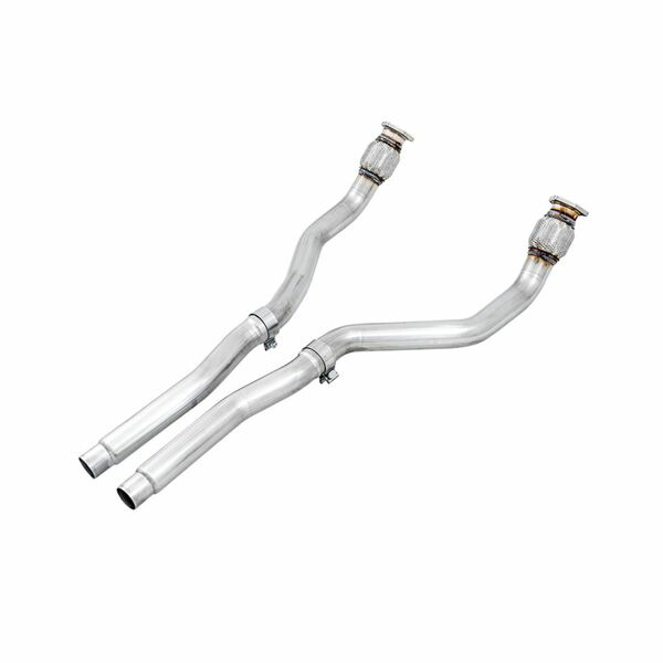 【USA在庫あり】 AWE Tuning Audi B8 4.2L Non-Resonated Downpipes for RS5 awe3220-11012 JP店