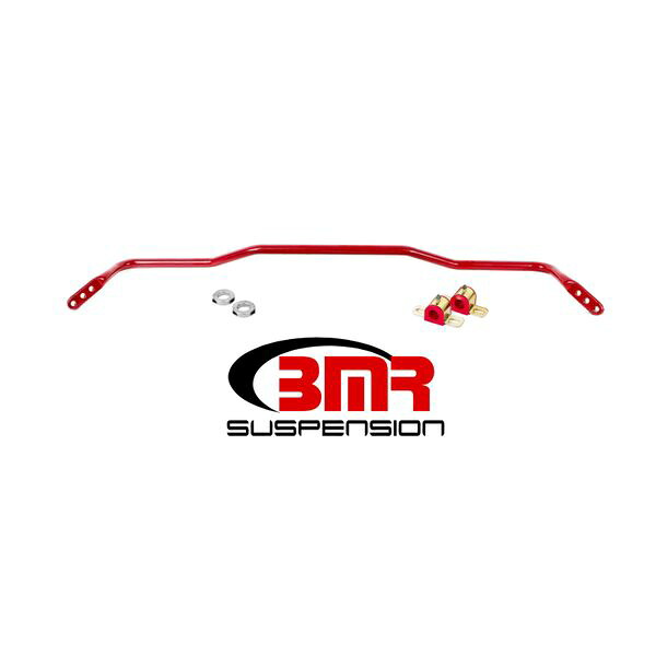 【USA在庫あり】 BMR 15-17 S550 Mustang Rear Hollow 25mm 3-Hole Adj. Sway Bar Kit - Red bmrSB045R JP店