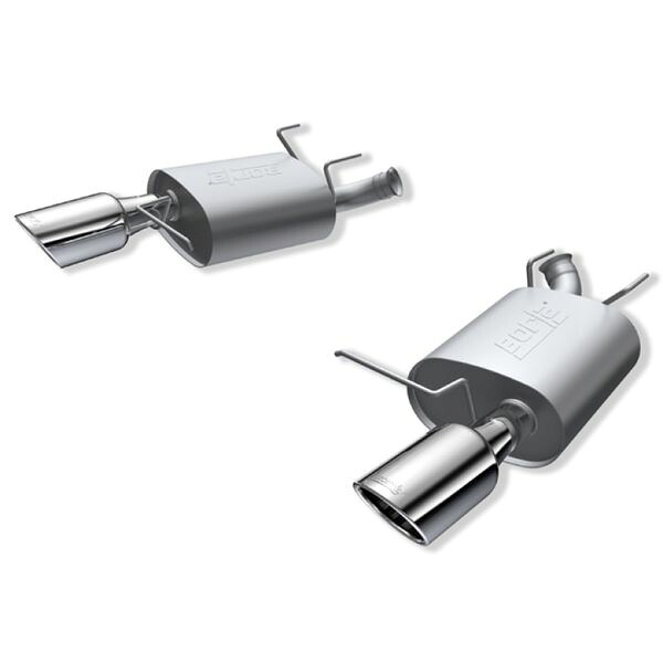 【USA在庫あり】 Borla 11-14 Ford Mustang Coupe/Convertible 2dr S-Type SS Exhaust (rear section only) bor11796 JP店
