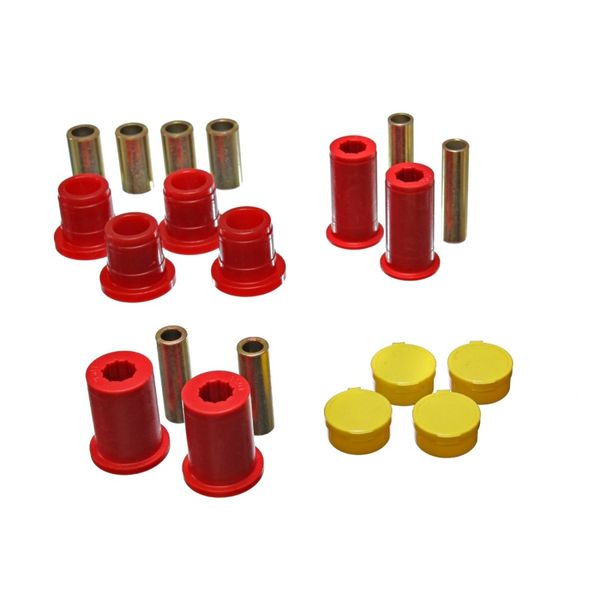 【USA在庫あり】 Energy Suspension 97-01 Dodge Dakota 2WD Red Front Control Arm Bushing Set eng5.3122R JP店 15,518円